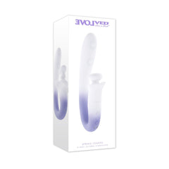Evolved - Spring Loaded Multi Rabbit Vibrator - Purple