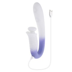 Evolved - Spring Loaded Multi Rabbit Vibrator - Purple