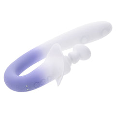 Evolved - Spring Loaded Multi Rabbit Vibrator - Purple