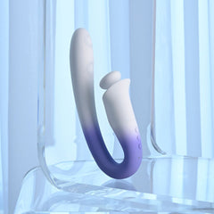 Evolved - Spring Loaded Multi Rabbit Vibrator - Purple