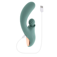 Evolved - Spiral Charm Clitoral Vibrator - Green