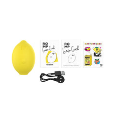 ROMP - Lemon Crush Air Pulse Stimulator - Yellow