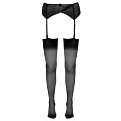 Cottelli Collection - Seamed Stockings - Black