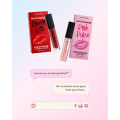 Eye of Love - Matchmaker Kiss Chemistry Lip Gloss - Pink Pulse