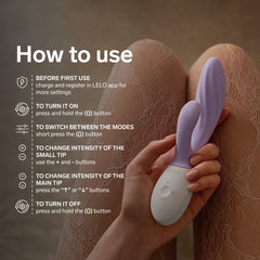 LELO - INA Twist Dual-Action Massager - Soft Pink