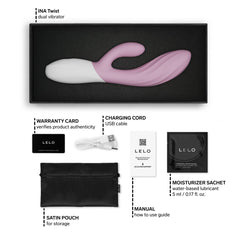LELO - INA Twist Dual-Action Massager - Soft Pink