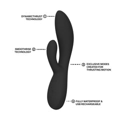 LELO - INA Thrust Dual-Action Massager - Black