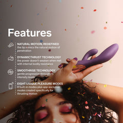 LELO - INA Thrust Dual-Action Massager - Black