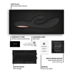 LELO - INA Thrust Dual-Action Massager - Black