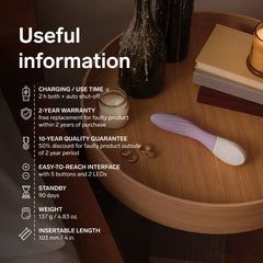 LELO - MONA Twist G-Spot Vibrator - Aqua