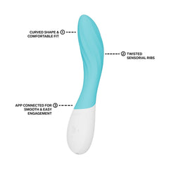 LELO - MONA Twist G-Spot Vibrator - Aqua
