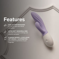LELO - INA Twist Dual-Action Massager - Lavender