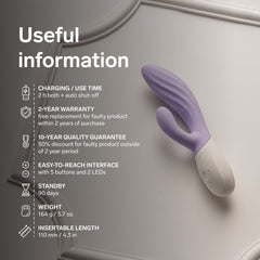 LELO - INA Twist Dual-Action Massager - Aqua