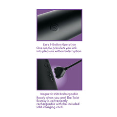 Anal Fantasy - Twist Ecstasy Thruster - Black