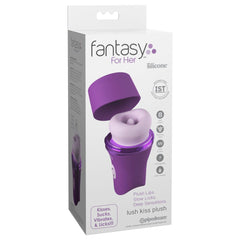 Fantasy For Her - Lush Kiss Plush Suction Stimulator - Purple
