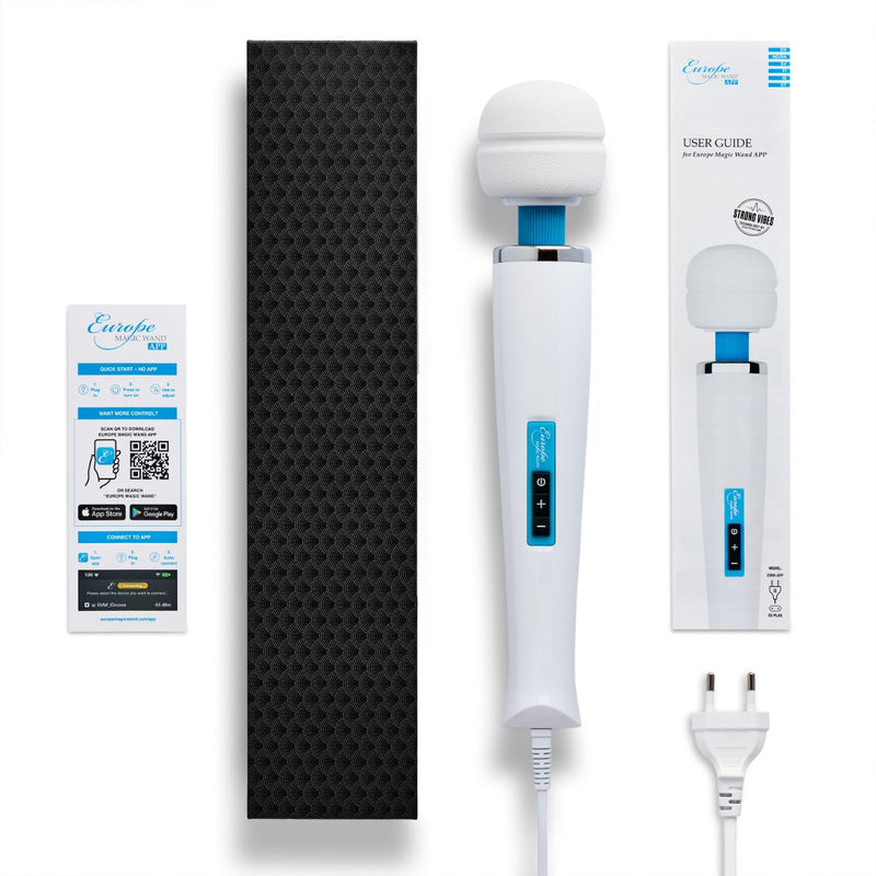 Europe Magic Wand - Body Massager APP Controlled - White