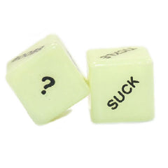 Glowing Foreplay Dice