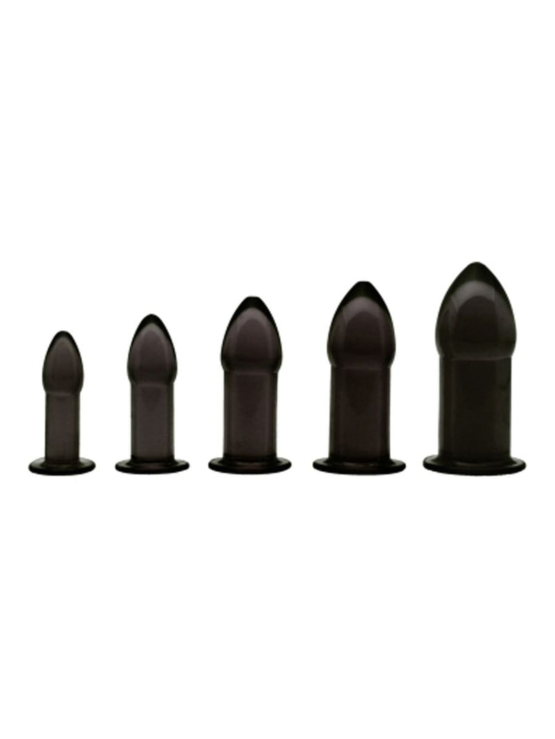 Master Series - 5 Piece Anal Trainer Set - Black