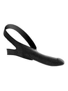 Master Series - Face Strap-On Mouth Gag with Dildo - Black