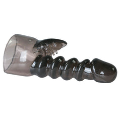 Easytoys Spiral Wand Attachment - Black