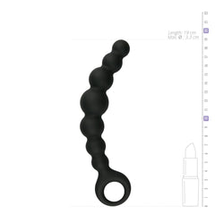 Beaded Anal Plug - 19 cm