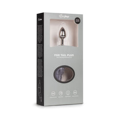 Easytoys Fetish - Fox Tail Plug - SIlver