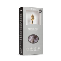 Easytoys Fetish - Fox Tail Plug No. 5 - Gold