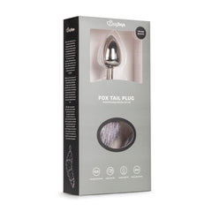 Easytoys Fetish - Fox Tail Plug No. 4 - Silver
