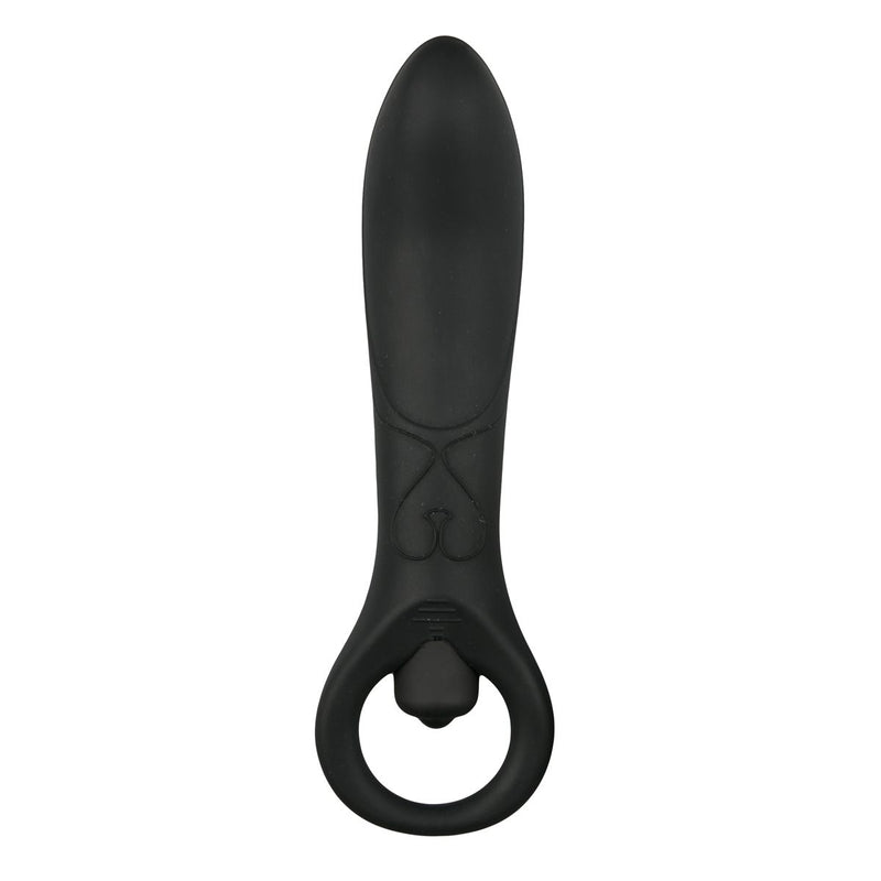 Black Anal Vibrator - 15,5 cm