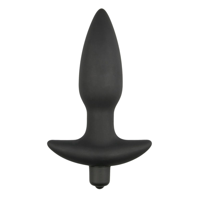 Black Silicone Perineum Tickler - 14,5 cm