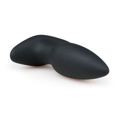 Black Silicone Perineum Tickler - 14,5 cm