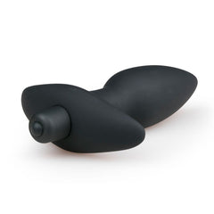 Black Silicone Perineum Tickler - 14,5 cm