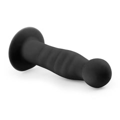 Silicone Suction Cup Black Dildo - 14 cm