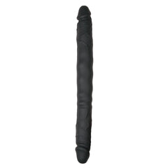 Double Ended Dildo Black - 40 cm