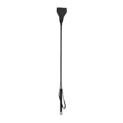EasyToys - Fetish Long Leather Whip - Black