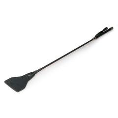 EasyToys - Fetish Long Leather Whip - Black