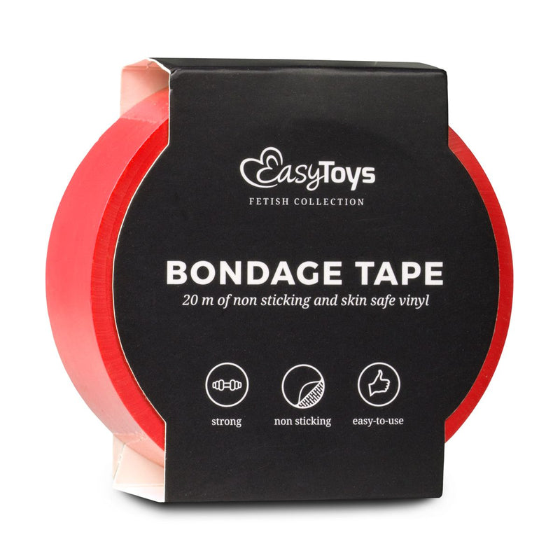 Easytoys Fetish - Red Bondage Tape - 20m