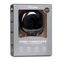 Easytoys Fetish - Furry Handcuffs - Black