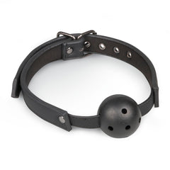 Easytoys Fetish - Ball Gag With PVC Ball - Black