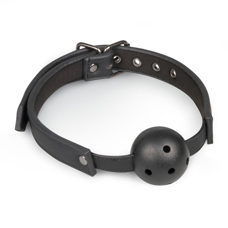 Easytoys Fetish - Ball Gag With PVC Ball - Black