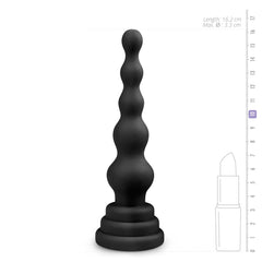 Beaded Black Cone - 16,5 cm