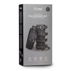 Easytoys Fetish - Bondage Set - Collar Hand and Ankle Cuffs