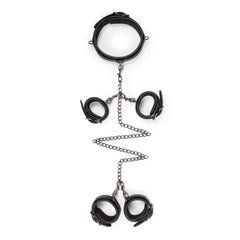 Easytoys Fetish - Bondage Set - Collar Hand and Ankle Cuffs