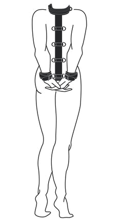 Easytoys Fetish - Neck and Wrist Restraint