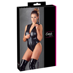 Cottelli Collection - Wetlook Body With Long Zip