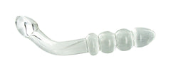 Hamsa Glass G-spot/P-spot Dildo