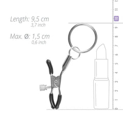 Easytoys Fetish - Metal Nipple Clamps With Ring