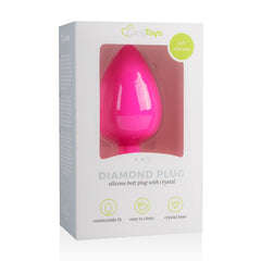 Diamond Plug Large - Pink