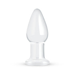 Gildo - Clear Glass Buttplug - 9,4 cm