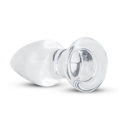 Gildo - Clear Glass Buttplug - 9,4 cm